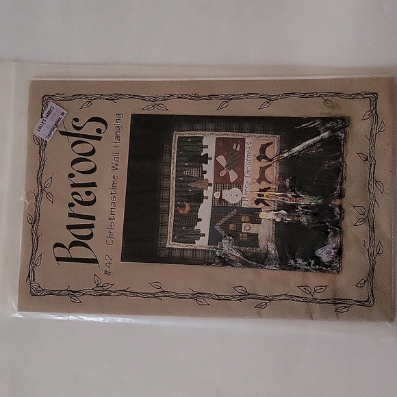 Christmastime Wall Hanging #42 By Bareroots 1999 - Picture 2 of 8